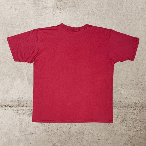 Vintage‎ Acadia National Park Graphic T-Shirt Mens XL Red Maine Hiking USA Made - Picture 2 of 7